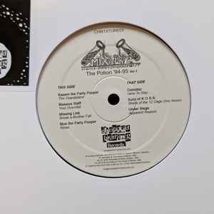 Image of Label Cover of 12" EP - VG/EX - MIXTURE, The Potion - 94-95 Volume 3 (Chopped Herring Records; CHM1XTURE03, UK 2023, Stickered plain sleeve.), Wear to edge of sleeve.,  - 1546278S