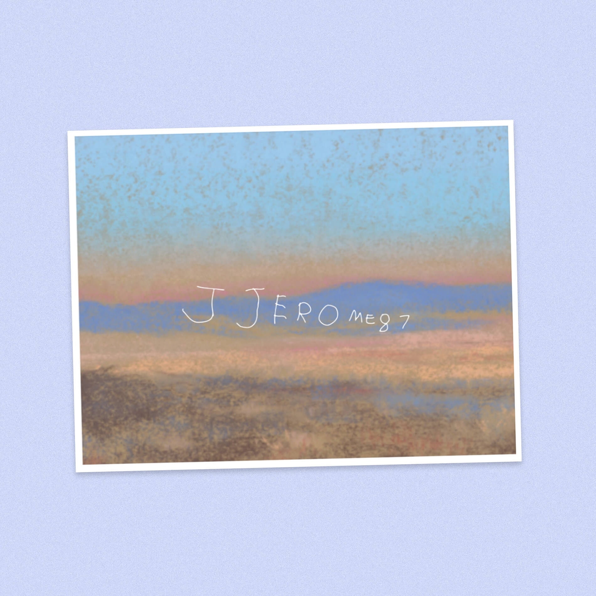 Image of Back Cover of LP - NEW/NEW - JJEROME87, The Canyon - Dinked Edition (Mushroom Music Group; MUSH034LP4, UK 2026, Limited Edition of 750, Dinked Edition No. 406, 'Midnight Sky' Colour Vinyl, Signed Art Card, Bumper Sticker.  ), , JJerome87 is the solo moniker of British songwriter, musician and frontman of the critically acclaimed Mercury Prize and Ivor Novello-winning band, alt-J. Recorded in LA alongside producer Carlos De La Gaza, a dedicated group of session musicians and a trio of female vocalis