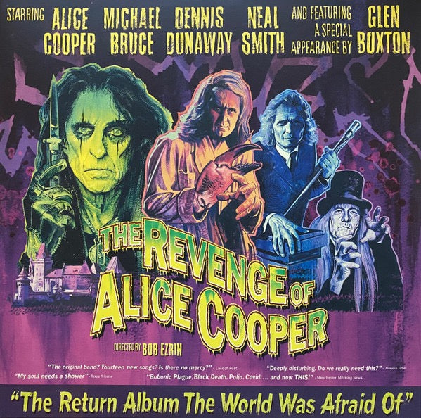 Image of Front Cover of 2x12" - VG+/VG - ALICE COOPER, The Revenge Of Alice Cooper (Ear Music; 0220680EMU, Europe 2025, Gatefold, 2 Inners, 45 RPM), ,  - 4116113C
