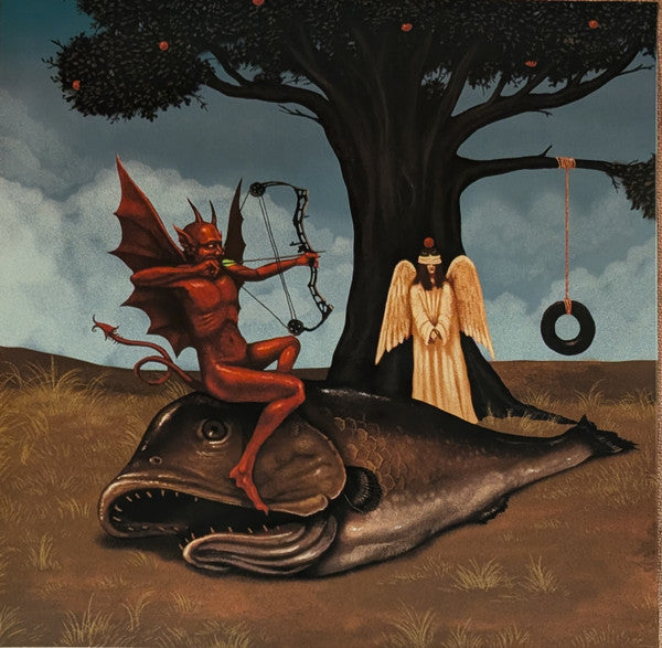 Image of Back Cover of 7" - NEW/NEW - MAGDALENA BAY, Unoriginal / Black-Eyed Susan Climb (Mom + Pop; none, US 2026, Insert, Red Hot Sun Marble Vinyl), ,  - 1636060E