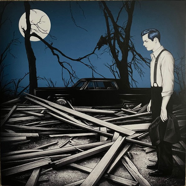 Image of Front Cover of LP - VG/VG+ - JACK WHITE, Fear Of The Dawn (Third Man Records; TMR-752, US 2022, 3 Inserts, Moon Glow White Vinyl), ,  - 1516643C