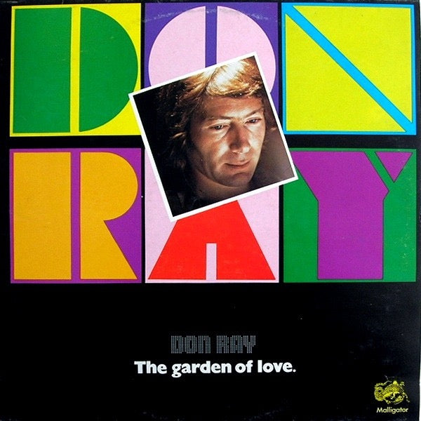 Image of Front Cover of LP - G+/VG+ - DON RAY, The Garden Of Love (Malligator; J 1611 D1, UK 1978, Picture Sleeve), strong ring wear and some edge wear top spine,  - 3446152S