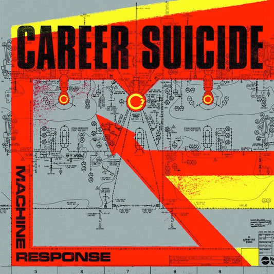 Image of Front Cover of LP - VG+/VG - CAREER SUICIDE, Machine Response (Static Shock Records; SSR050, UK & Europe 2017, Inner), A few light marks,  - 1546333S