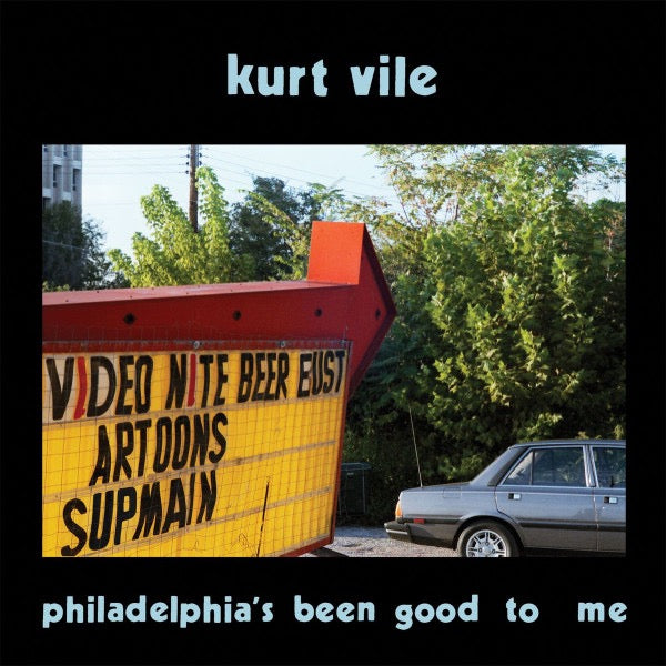 Image of Front Cover of 2xLP - NEW/NEW - KURT VILE, Philadelphia s Been Good To Me (Decca; 5774325, Europe 2026, Gatefold, Blue Vinyl), ,  - 2616312C