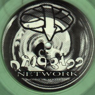 Image of Back Cover of 12" - /G - DJ HYPERACTIVE, Hard Rhythmic Motions (Drop Bass Network; DBN004, US 1994, Plain Sleeve, Clear Vinyl), , A1		Light Speed	A2		Slow Moving	B1		Transpose	B2		In BetweenFirst pressing. 1000 copies. - 1526369E