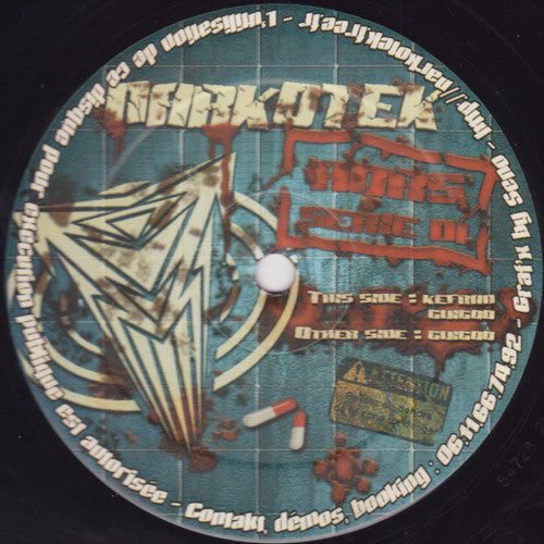 Image of Back Cover of 12" - VG/VG - GUIGOO / KEFRAN, Narkotek Hors Serie 01 (Narkotek; NKTHS01, France 2004), Light Marks only.,  - 1526331E