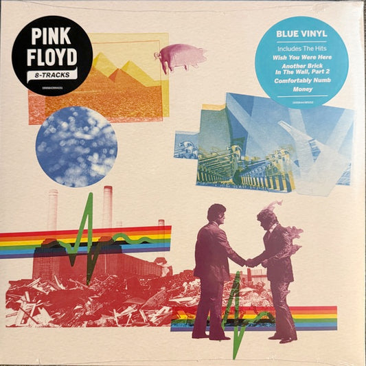 Image of Front Cover of LP - NEW/NEW - PINK FLOYD, 8-Tracks (Sony; 19958443851, UK 2026, Blue Vinyl), ,  - 2436271E