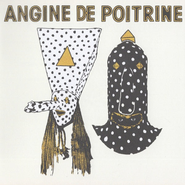 Image of Front Cover of CD - NEW/NEW - ANGINE DE POITRINE, Angine De Poitrine - Vol.I (Spectacles Bonzai; AP1CD, UK 2026 Reissue, Jewel Case), , Channeling the spirit of Earth s greatest rockstars, time-traveling duo Angine de Poitrine are endlessly fascinated by hot dogs, pyramids, and the sheer grandeur of rock music. - 3136113E
