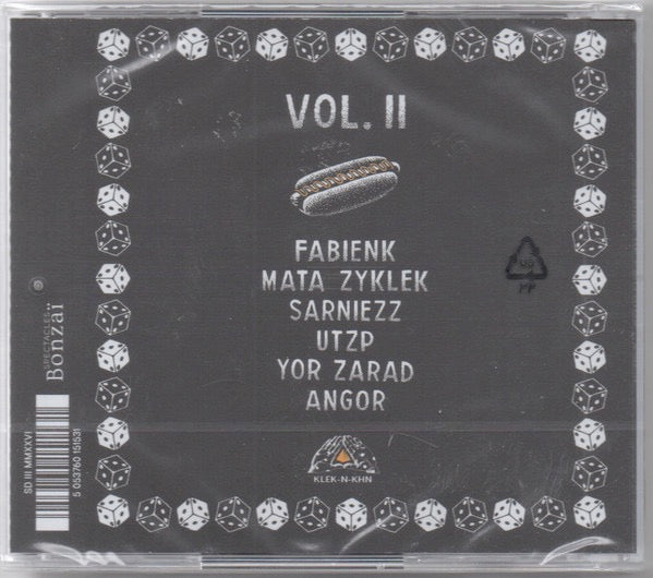 Image of Back Cover of CD - NEW/NEW - ANGINE DE POITRINE, Angine De Poitrine - Vol.II (Spectacles Bonzai; AP2CD, UK 2026 Reissue, Jewel Case), , Vol. II, a dense, no-frills, high-impact record, the  Poitrine brothers  push their sound even further, with sharper dynamics, stranger structures, and a sense of humor that reveals itself only if you re paying attention. The recipe still revolves around the same three ingredients: acid techno, disco, and rock. - 3236034E