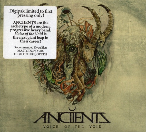 Image of Front Cover of CD - M/M - ANCIIENTS, Voice Of The Void (Season Of Mist; SOM 392D, Europe 2016, Digipak), Still SEALED In Stickered Shrinkwrap,  - 1516624C