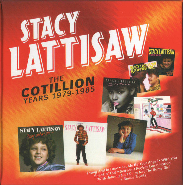 Image of Front Cover of 7xCD - VG+/VG+ - STACY LATTISAW, The Cotillion Years 1979 - 1985 (Robinsongs; QROBINBX53, UK 2021, Box Set, Booklet), ,  - 1636008E