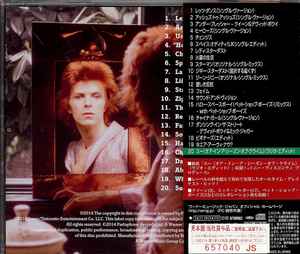 Image of Back Cover of CD - VG+/VG+ - DAVID BOWIE, Nothing Has Changed (Parlophone; WPCR-16186, Japan 2014, Jewel Case, Booklet), ,  - 1636010E