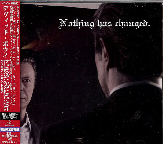Image of Front Cover of CD - VG+/VG+ - DAVID BOWIE, Nothing Has Changed (Parlophone; WPCR-16186, Japan 2014, Jewel Case, Booklet), ,  - 1636010E