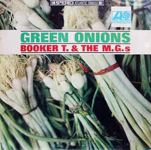 Image of Front Cover of LP - VG/VG - BOOKER T AND THE MGS, Green Onions (Atlantic Plum & Orange; 588033, UK 1966 Reissue, Laminated Front Sleeve, Stereo), ,  - 3626455E
