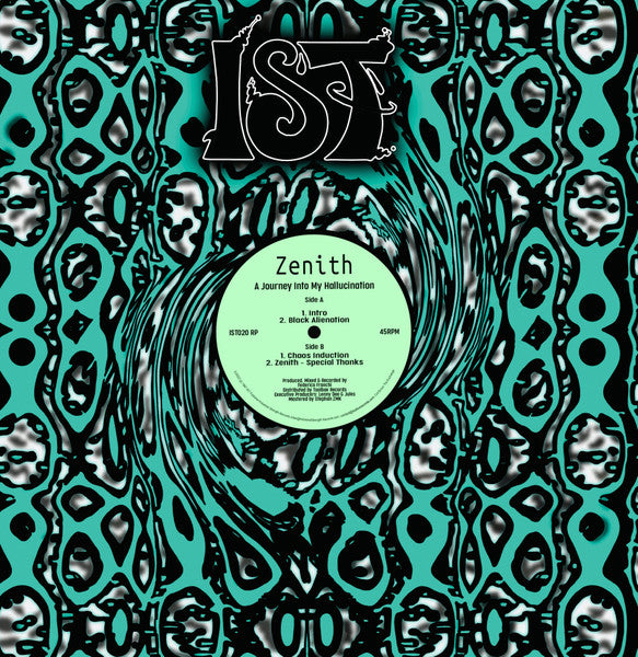 Image of Front Cover of 12" - VG+/VG+ - ZENITH, A Journey Into My Hallucination (IST Records; IST020 RP, US 2023 Reissue), ,  - 1646056S