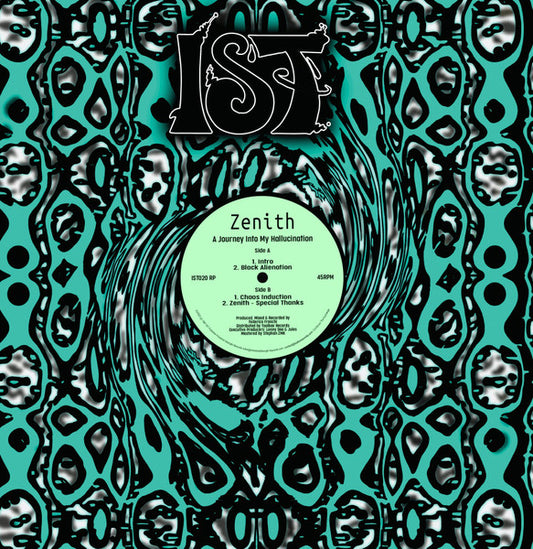 Image of Front Cover of 12" - VG+/VG+ - ZENITH, A Journey Into My Hallucination (IST Records; IST020 RP, US 2023 Reissue), ,  - 1646056S