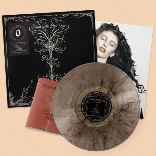 Image of Front Cover of LP - NEW/NEW - LUCIA AND THE BEST BOYS, Picking Petals - Dinked Edition (Communion; COMM730, UK 2026, Numbered Limited Edition of 500, Dinked Edition No. 407, Cream & Black Marble Effect Vinyl, Alternative Artwork Oversleeve, Signed & Hand-numbered, A6 24-Page Bonus Zine. ), , For nearly two decades, Lucia has been carving out her place as an artist in the UK indie scene. Her latest record, Picking Petals, is the culmination of that hard graft and bold vision   an album rooted in her