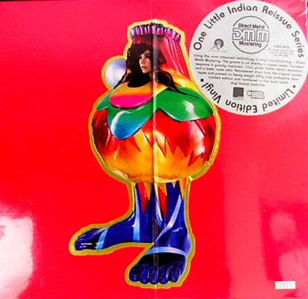 Image of Front Cover of 2xLP - VG+/VG+ - BJ RK, Volta (One Little Indian ; TPLP460DMM, UK 2008 Reissue, Front Opening Box Setsealed with Sticker, 7 Inners, 200 Gram Vinyl, Ltd to 1000, Numbered), No. 0095, Front sticker of Bjork has a few tears & creases but can be lifted whole to open box,  - 1646025S