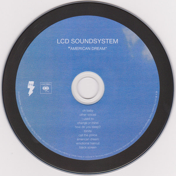 Image of Label Cover of CD - NEW/NEW - LCD SOUNDSYSTEM, American Dream (DFA; 88985456102, Europe 2017, Gatefold, Booklet), ,  - 3216363C