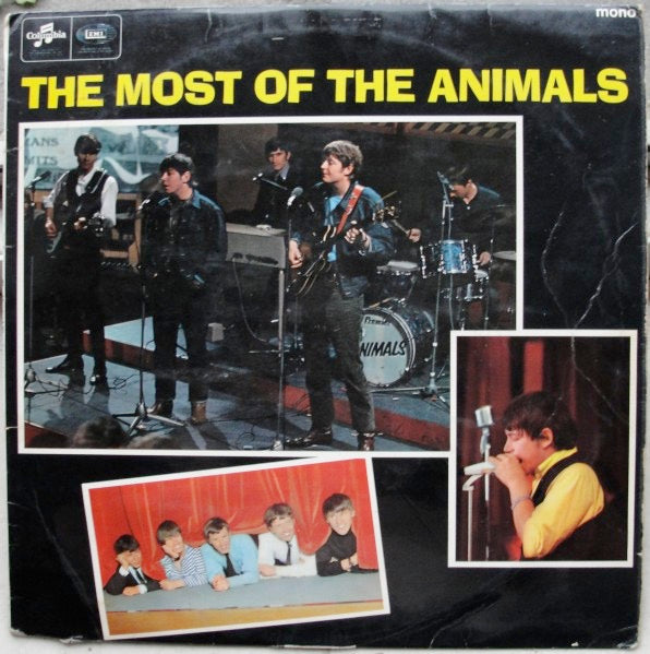 Image of Front Cover of LP - VG/VG - THE ANIMALS, The Most Of The Animals (Columbia; SX 6035, UK 1969 Reissue, Flipback Sleeve, Mono), Ring wear, Laminate bubbling,  - 5015091C