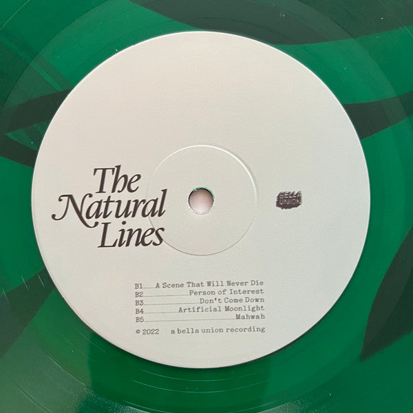 Image of Label Cover of LP - EX/EX - THE NATURAL LINES, The Natural Lines (Bella Union; bella1356v, US 2023, Textured Sleeve, Inner & Insert, 140g Green Vinyl), Opened Instore, Still In Stickered Shrinkwrap,  - 1646108S