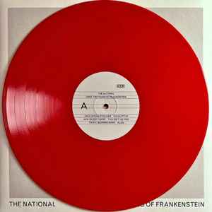 Image of Label Cover of LP - VG+/VG+ - THE NATIONAL, First Two Pages Of Frankenstein (4AD; 4AD0566LP, Europe 2023, Gatefold, Inner, Red Vinyl Optimal Pressing), ,  - 1616131C