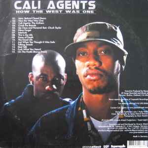 Image of Back Cover of LP - EX/EX - CALI AGENTS, How The West Was One (Groove Attack Productions; GAP 063, Germany 2000, Insert), Sleeve in shrinkwrap (opened).,  - 1626125E