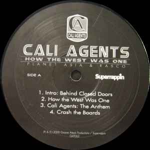 Image of Label Cover of LP - EX/EX - CALI AGENTS, How The West Was One (Groove Attack Productions; GAP 063, Germany 2000, Insert), Sleeve in shrinkwrap (opened).,  - 1626125E