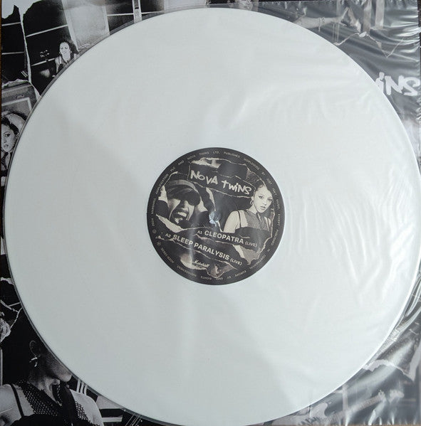 Image of Label Cover of 12" EP - EX/EX - NOVA TWINS, Live To Vinyl Metropolis Studios (Marshall Records; ACCS-10636, UK 2025, Picture Sleeve, White Vinyl), Still In Opened Shrinkwrap,  - 1626186E