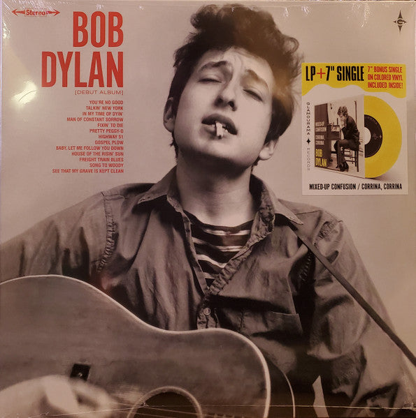 Image of Front Cover of LP - VG+/EX - BOB DYLAN, Bob Dylan (Glamourama Records ; 660150, Europe 2019, No 7"), ,  - 1726176E