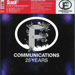 Image of Front Cover of 12" - EX/EX - SCAN X, FCom 25 Remastered EP1 (F Communications; F271, France 2020, Company Sleeve), opened instore - unsealed to store,  - 1646133S