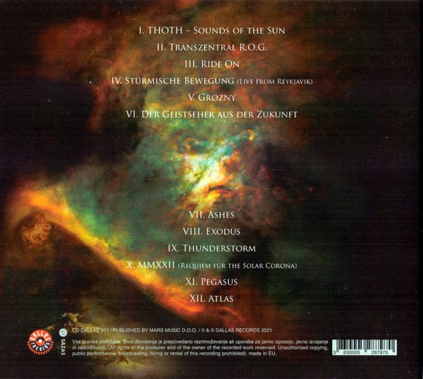 Image of Back Cover of CD - VG+/VG+ - 300,000 V.K., Der Sturm (Dallas Records; CD DALLAS 931, Slovenia 2022, Digipak), ,  - 1636088E