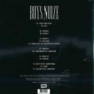 Image of Back Cover of 3xLP - VG/VG+ - BOYS NOIZE, Out Of The Black (Boysnoize Records; BNRDE090, Germany 2012, Gatefold), dinged corners and light creasing,  - 1646136S