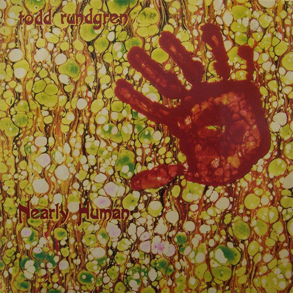 Image of Front Cover of LP - VG/VG+ - TODD RUNDGREN, Nearly Human (Warner Bros. Records; 925 881-1, Europe 1989, Inner), ,  - 1616266C