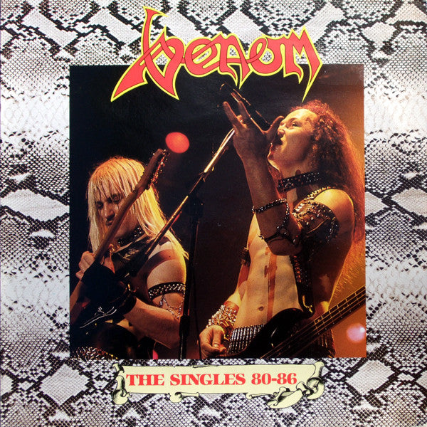 Image of Front Cover of LP - VG/VG - VENOM, The Singles 80-86 (Raw Power; RAWLP 024, UK 1986), ,  - 1626211E