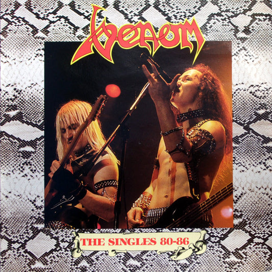 Image of Front Cover of LP - VG/VG - VENOM, The Singles 80-86 (Raw Power; RAWLP 024, UK 1986), ,  - 1626211E