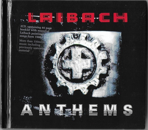 Image of Front Cover of 2xCD - VG/VG - LAIBACH, Anthems (Mute; CDMUTEL12, UK, Europe & US 2004, Book Sleeve), Shelf Wear,  - 1636095E