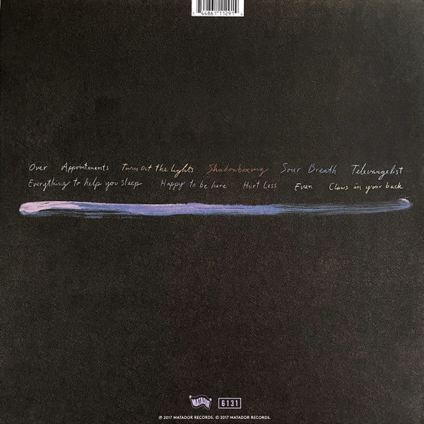 Image of Back Cover of LP - VG+/EX - JULIEN BAKER, Turn Out The Lights (Matador ; OLE-1129-1, USA & Canada 2017, Poster), ,  - 1626149E