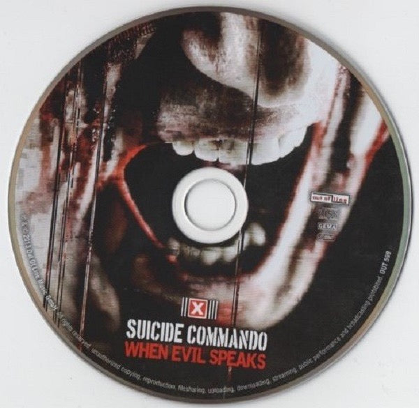 Image of Label Cover of 3xCD - VG+/VG+ - SUICIDE COMMANDO, When Evil Speaks (Out Of Line; OUT 599 | 600 | 603, Germany 2013, Box Set, Limited Edition 0944 of 1500), ,  - 1636096E
