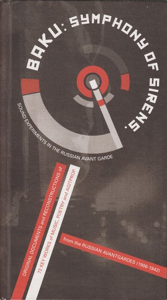 Image of Front Cover of 2xCD - VG/VG+ - VARIOUS, Baku: Symphony Of Sirens. (Sound Experiments In The Russian Avant Garde) (ReR Megacorp; ReR RAG 1&2, UK 2008, Book Sleeve), ,  - 1636162E