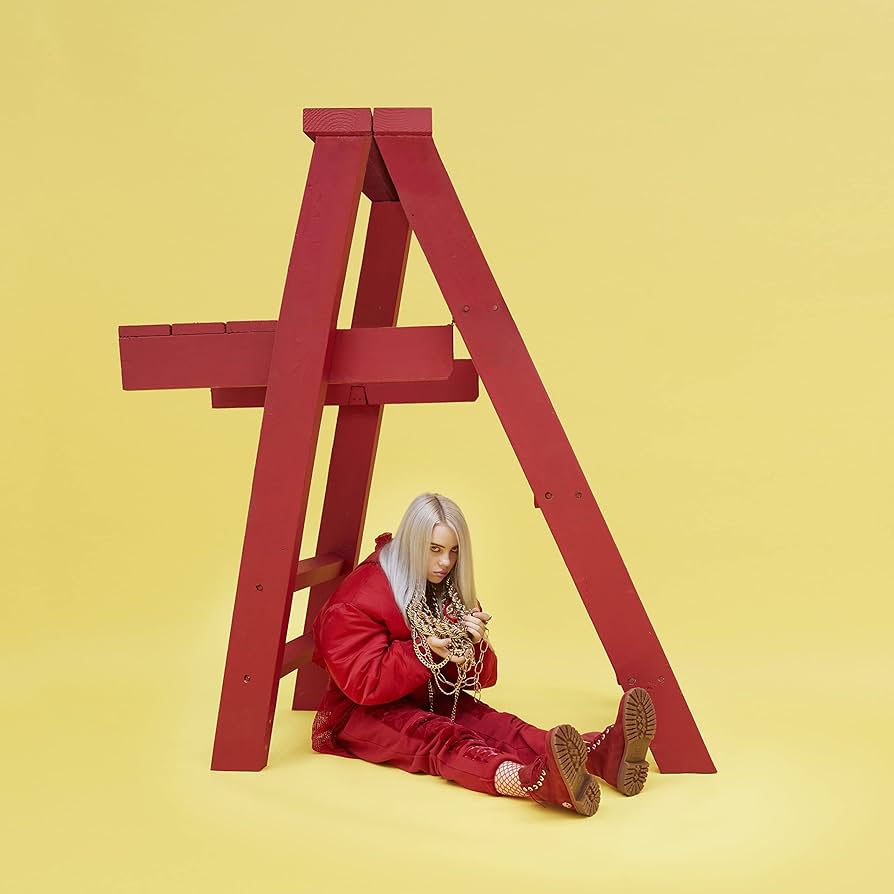 Image of Front Cover of LP - NEW/NEW - BILLIE EILISH, dont smile at me (Universal; 5723626, UK 2026 Reissue, Clear Vinyl), , First international pressing on clear vinyl. This record is made of BioVinyl, which prevents climate pollution by replacing the petroleum typically used in vinyl production with used cooking oil and waste gases. All paper and board-based packaging is FSC -certified and 100% recycled, and ink is raw and plant-based. Reusable, 100% recycled poly sleeves replace shrink wrap.  - 1856079S