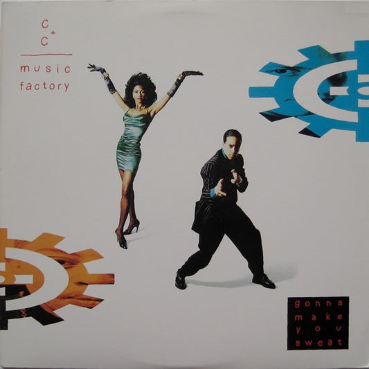 Image of Front Cover of LP - VG/VG - C & C MUSIC FACTORY, Gonna Make You Sweat (Columbia; C 47093, US 1990), ,  - 1616373C