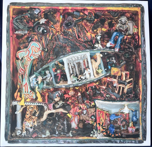 Image of Front Cover of 2xLP - NEW/NEW - EARL SWEATSHIRT AND MIKE AND SURF GANG, POMPEII // UTILITY (10k & Tan Cressida & Surf Gang Records; 10029LPI, UK 2026, Gatefold, Gumby Green Vinyl), , POMPEII // UTILITY unites two kindred spirit rappers from opposite coasts within SURF GANG s world-building genius. Structured as a true double album   MIKE on one side, Earl on the other   POMPEII // UTILITY unfolds through a rotating cast of side quests and characters from within its shared creative ecosystem. - 1936