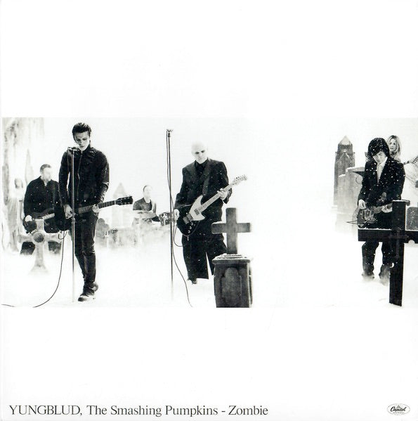 Image of Front Cover of 7" - NEW/NEW - YUNGBLUD, THE SMASHING PUMPKINS, Zombie (Island; 5731133, UK 2026, Standard Sleeve, White Vinyl), , Limited edition white 7  featuring a re-imagined version of Yungblud s Best Rock Song GRAMMY -nominated  Zombie  with The Smashing Pumpkins, and Yungblud s acoustic version, both on vinyl for the first time. - 1736037E