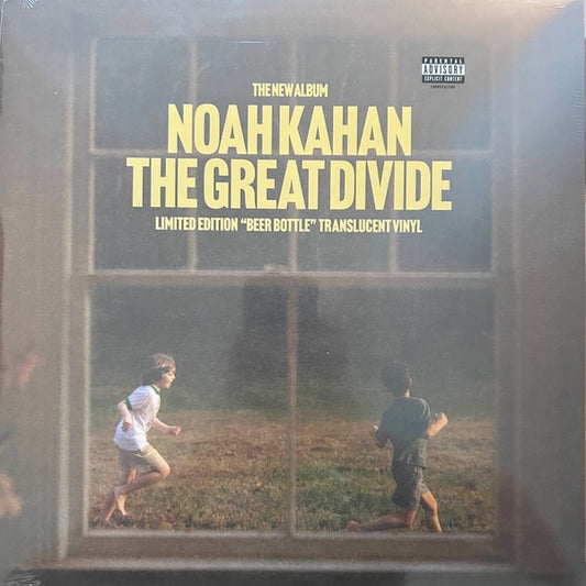 Image of Front Cover of 2xLP - NEW/NEW - NOAH KAHAN, The Great Divide (Island; 5731735, UK 2026, 2 Inners, 2 Posters, Beer Bottle Translucent), , The Great Divide, the highly anticipated new album from 2x Grammy Nominee Noah Kahan. A reflection on Noah s past, his now-complicated relationship to family, friends, his native Vermont, as well as the disconnect and distance that silence and unspoken truths create between people. - 3016425C
