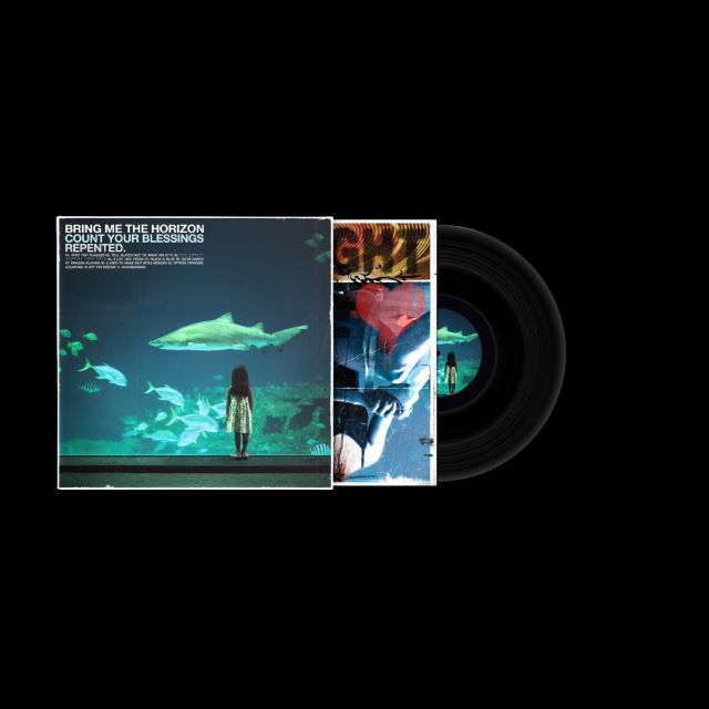 Image of Label Cover of LP - NEW/NEW - BRING ME THE HORIZON, Count Your Blessings | Repented (Sony; 19958429781, UK 2026 Reissue), , Bring Me The Horizon announce the release of a special re-recorded 20th anniversary edition of their seminal debut album, Count Your Blessings on Friday, 10th July. Fully re-recorded for its anniversary with singer Oli Sykes and guitarist Lee Malia helming the process alongside Buster Oldhenholm who mixed the record, Count Your Blessings | Repented finds a potent new life, rea