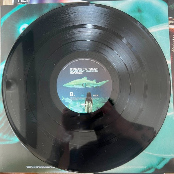 Image of Label Cover of LP - NEW/NEW - BRING ME THE HORIZON, Count Your Blessings | Repented (Sony; 19958429781, UK 2026 Reissue, Booklet & Inner), , Bring Me The Horizon announce the release of a special re-recorded 20th anniversary edition of their seminal debut album, Count Your Blessings on Friday, 10th July. Fully re-recorded for its anniversary with singer Oli Sykes and guitarist Lee Malia helming the process alongside Buster Oldhenholm who mixed the record, Count Your Blessings | Repented finds a pot
