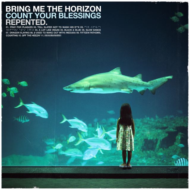 Image of Front Cover of LP - NEW/NEW - BRING ME THE HORIZON, Count Your Blessings | Repented (Sony; 19958442081, UK 2026 Reissue, Picture Disc), , Bring Me The Horizon announce the release of a special re-recorded 20th anniversary edition of their seminal debut album, Count Your Blessings on Friday, 10th July. Fully re-recorded for its anniversary with singer Oli Sykes and guitarist Lee Malia helming the process alongside Buster Oldhenholm who mixed the record, Count Your Blessings | Repented finds a potent