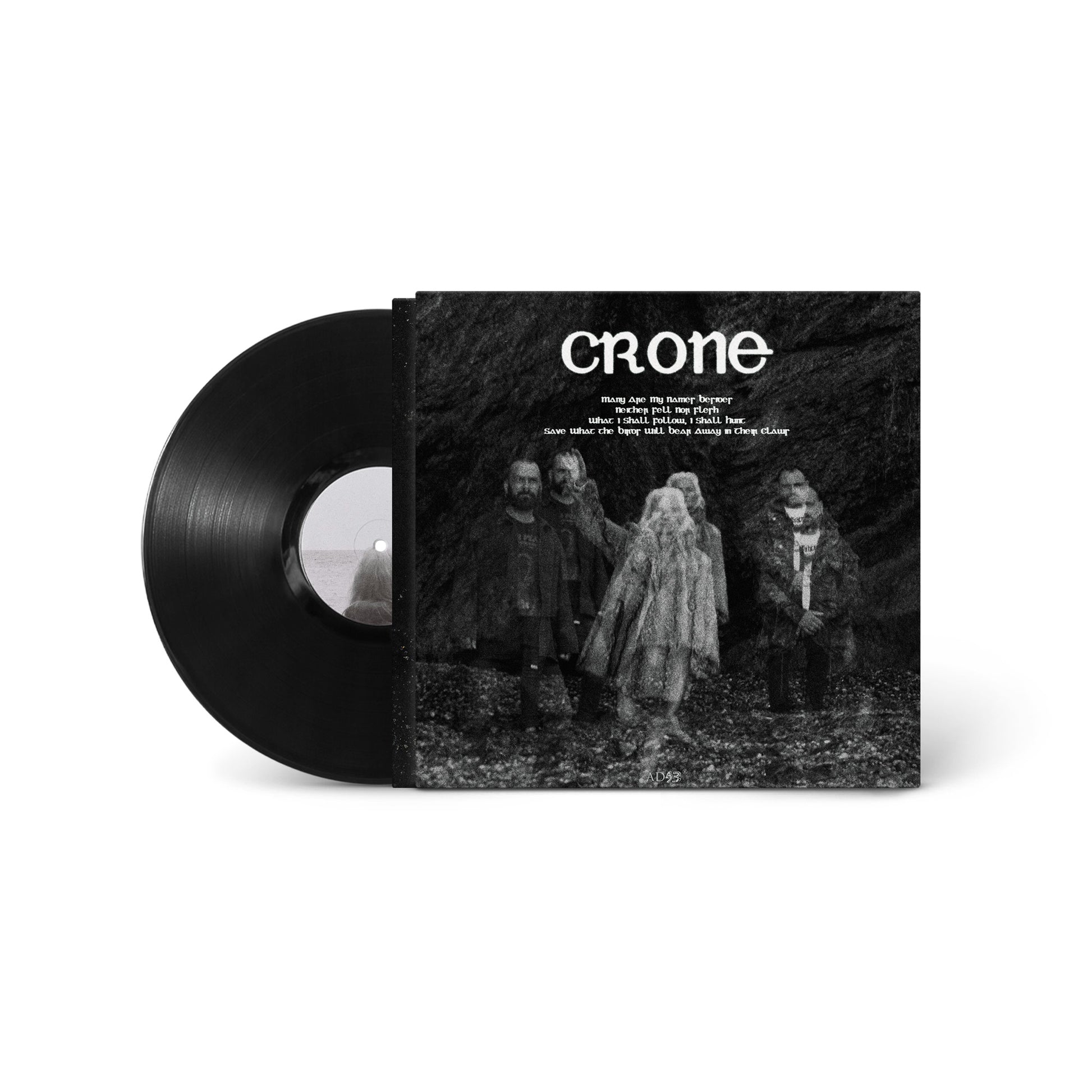 Image of Back Cover of LP - NEW/NEW - ONE LEG ONE EYE, Crone (AD 93; WHYT110LP, UK 2026), ,  - 2156170S