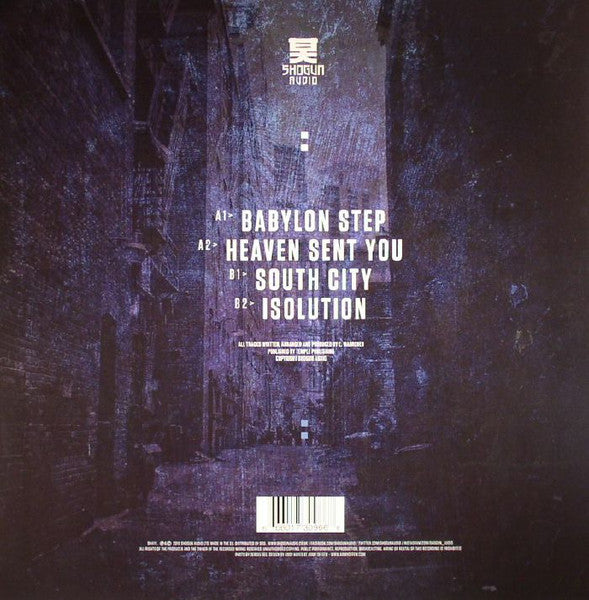 Image of Back Cover of 12" EP - VG+/VG+ - ED IT, South City EP (Shogun Audio; SHA111, UK 2016), ,  - 1646236S